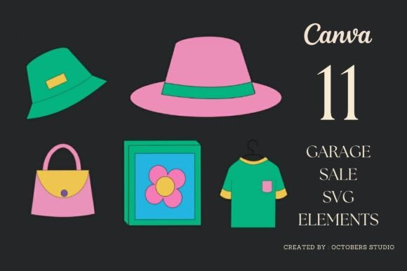 Download Garage Sale SVG Elements - Sale Collection