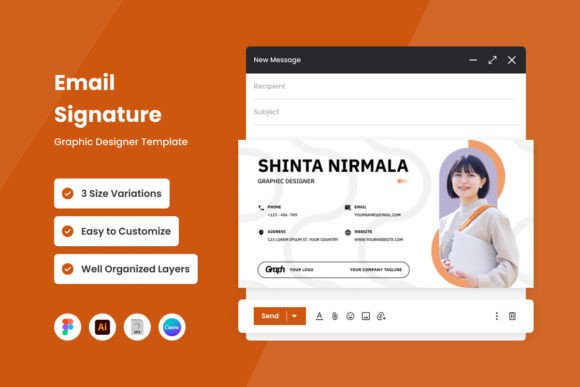 Download Graphic Designer - Email Signature Templ - Designer Collection