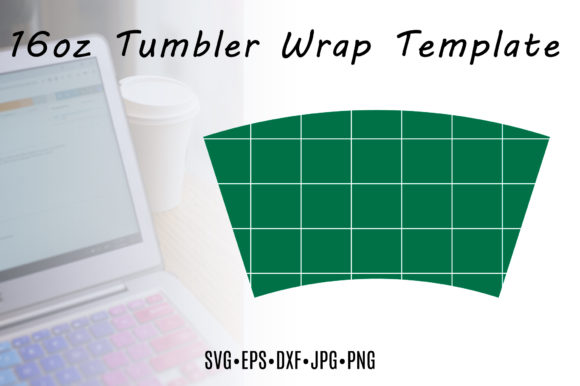 Download 16oz Tumbler Wrap Template - Premium Resources
