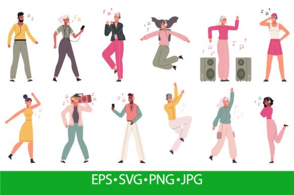 Download People Enjoy Music, Listening Song - Song Collection