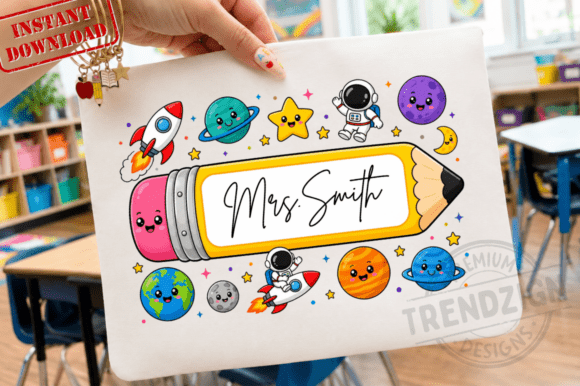Download Personalized Teacher Pencil Bow PNG - Teacher Collection