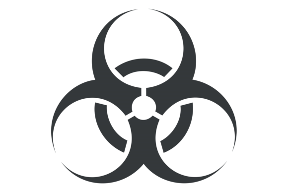 Download Biohazard Symbol. Toxin or Virus Threat. - Symbol Collection